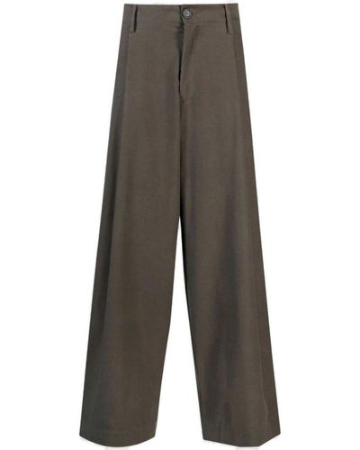 Societe Anonyme Andy Pleated Wide-leg Trousers - Grey