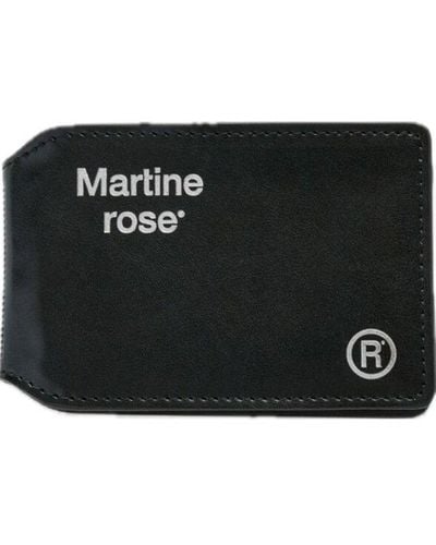 Martine Rose Oyster Wallet - Black