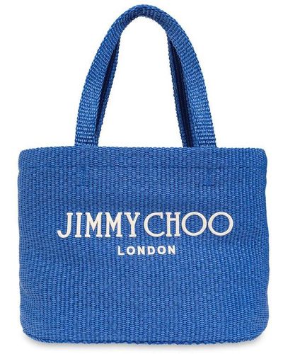 Jimmy Choo ‘Beach Tote’ Shopper Bag - Blue
