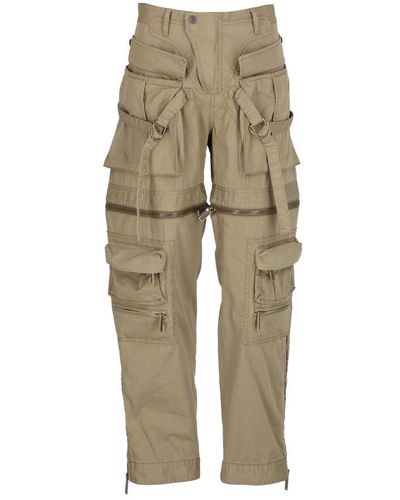 DSquared² Detachable Cargo Trousers - Natural