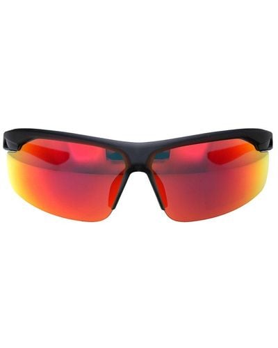 Nike Windtrack M Rectangle Frame Sunglasses - Red