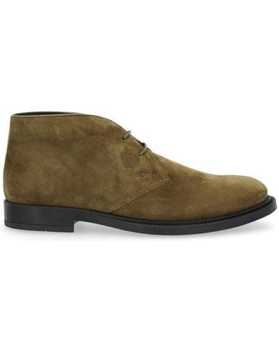 Tod's Desert Ankle Boots - Green