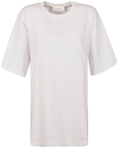 Sportmax Blocco Oversized T-Shirt - White