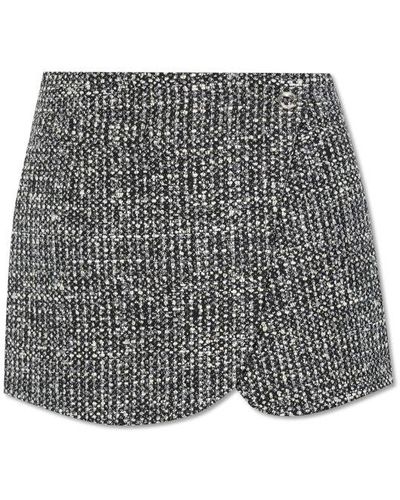 Coperni Tweed Skirt - Grey