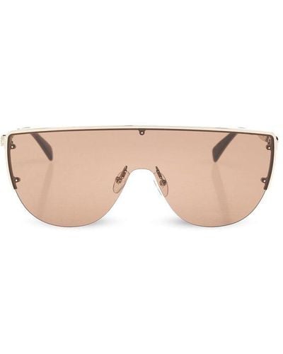 Alexander McQueen Sunglasses With Skull Detail, - Pink