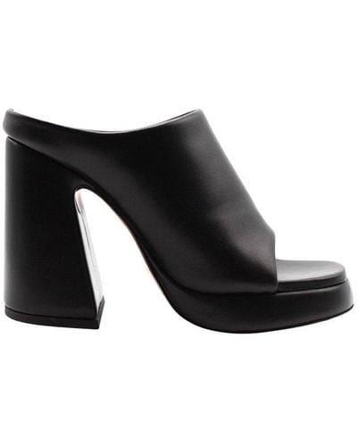 Proenza Schouler Forma Platform Slip-on Sandals - Black