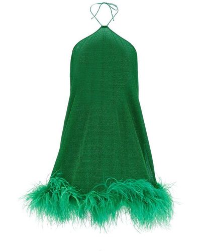 Oséree 'Lumiere Plumage' Dress - Green