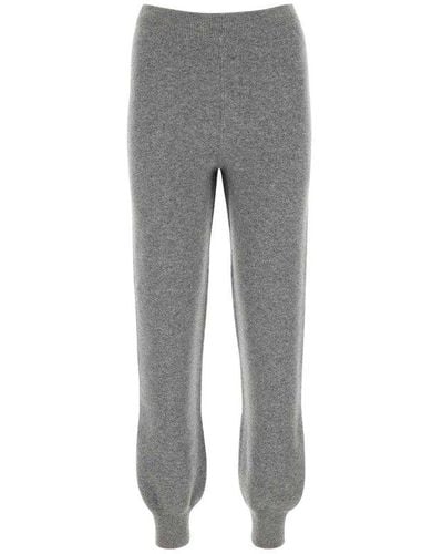 Prada Cashmere Blend Sweatpants - Grey