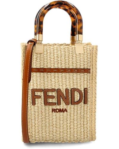 fendi `mini sunshine shopper` mini bag available on Spinnaker - 31840