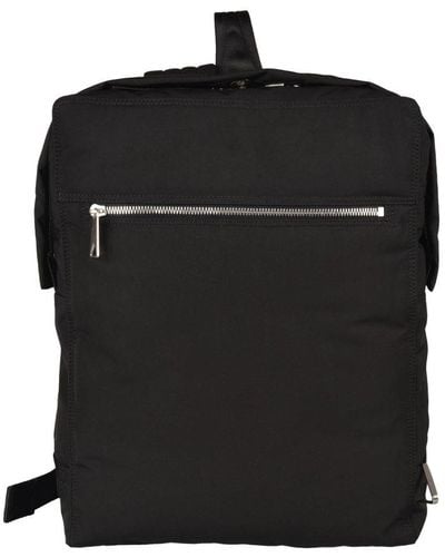 Bottega Veneta Front Pocket Zip Backpack - Black