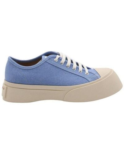 Marni Pablo Lace-up Sneakers - Blue