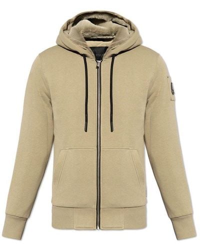 Moose Knuckles 'classic Bunny' Hoodie, - Natural