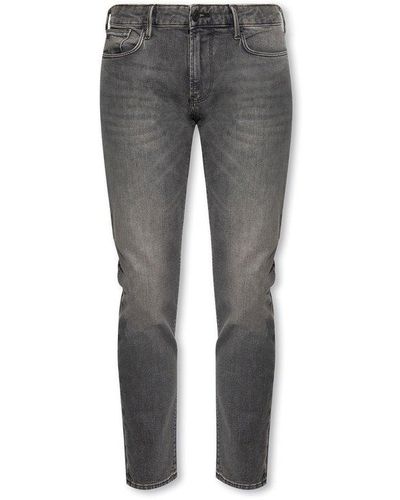 Emporio Armani ‘J06’ Slim Fit Jeans - Gray