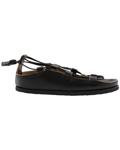 Lemaire Strappy Sandals - Black