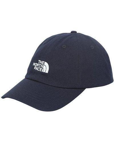 The North Face Logo-embroidered Cap - Blue