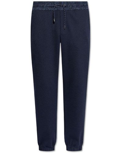 Etro Joggers With Logo - Blue