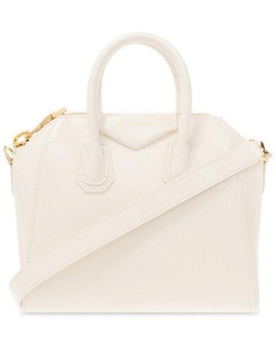 Givenchy Shoulder Bag With Logo - Natural