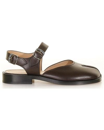 Maison Margiela Tabi Ankle Strap Sandals - Brown