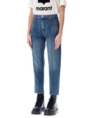 Isabel Marant Straight Leg Jeans - Blue
