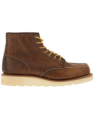 Red Wing Classic Moc Lace-up Boots - Brown