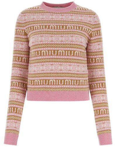 Miu Miu Sweaters and pullovers for Women | Online Sale up to 69