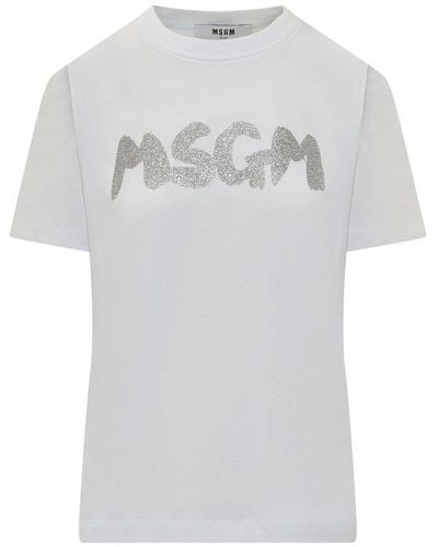MSGM T-shirt - Gray