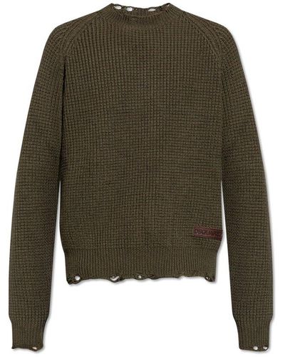 DSquared² Wool Sweater, - Green