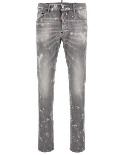 Mens Bleached Jeans