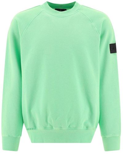 Stone Island Shadow Project Mint Jersey Crew-neck Sweatshirt - Green