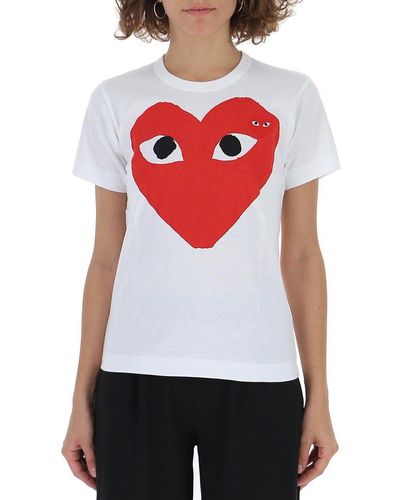 DES GARÇONS PLAY T-shirts for Women | Online Sale up to 44% off | Lyst