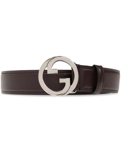 Gucci Belt With Logo - Brown