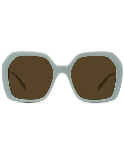 Stella McCartney Oversized Frame Sunglasses - Green