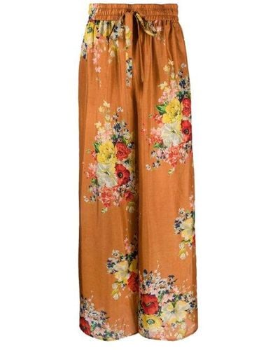 Zimmermann Alight Relaxed Trousers - Multicolour