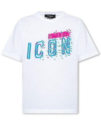 DSquared² T-Shirt With Logo - White