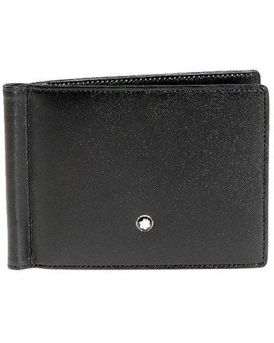 Montblanc Meisterstück Money Clip Wallet - Black
