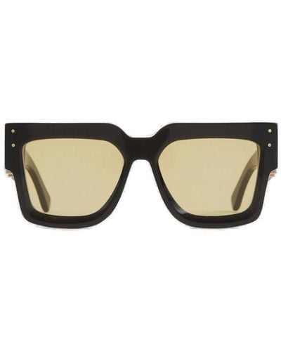 Amiri Jumbo Square Frame Sunglasses - Black