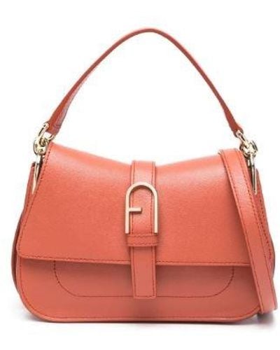 Furla Flow Mini Top Handle Bag - Red
