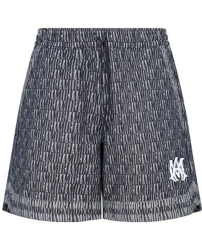 Amiri Jacquard Bb Short Shorts - Grey
