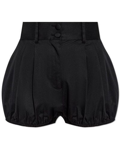 Dolce & Gabbana Balloon Shorts - Black