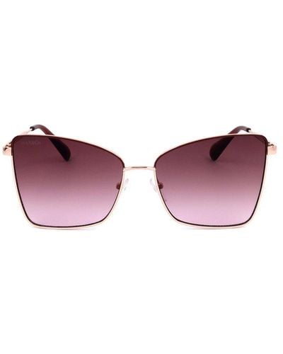 MAX&Co. Butterfly Frame Sunglasses - Purple