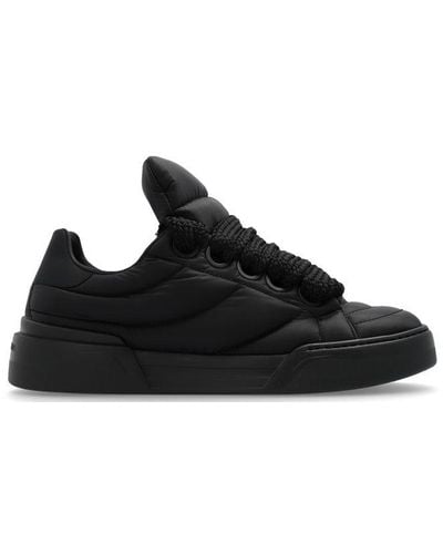 Dolce & Gabbana 'new Roma' Sneakers, - Black