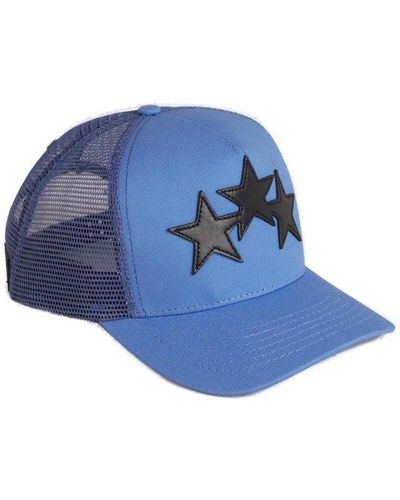 Amiri Stars Trucker Cap - Blue