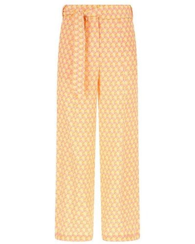 MCM Embroidered Lyocell Pant - Multicolor