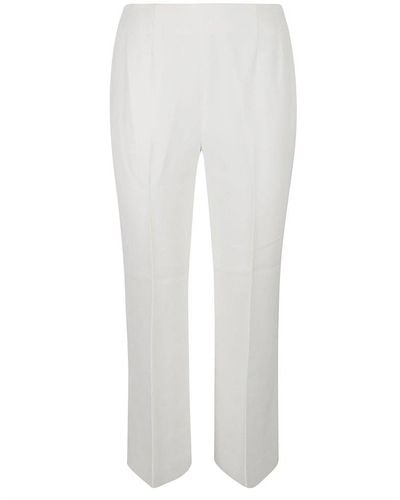 Ermanno Scervino High-waist Cropped Pants - White