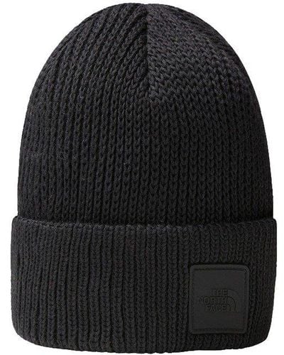 The North Face Explore Logo Patch Beanie - Black