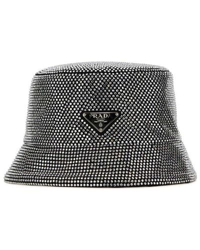 Prada Hats And Headbands - Grey