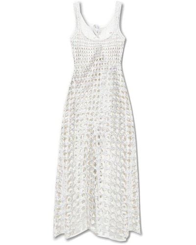 Chloé Sleeveless Dress - White