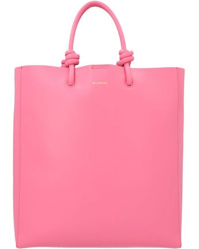 Jil Sander 'giro' Shopping Bag - Pink