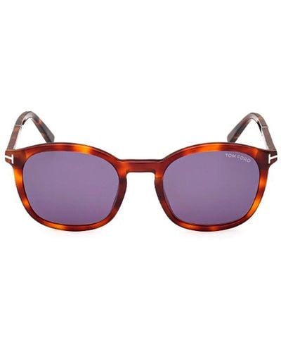 Tom Ford Square Frame Sunglasses - Purple