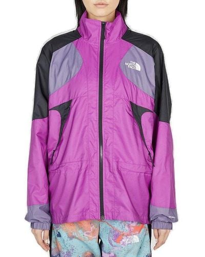 The North Face Tnf X Color-block Jacket - Purple